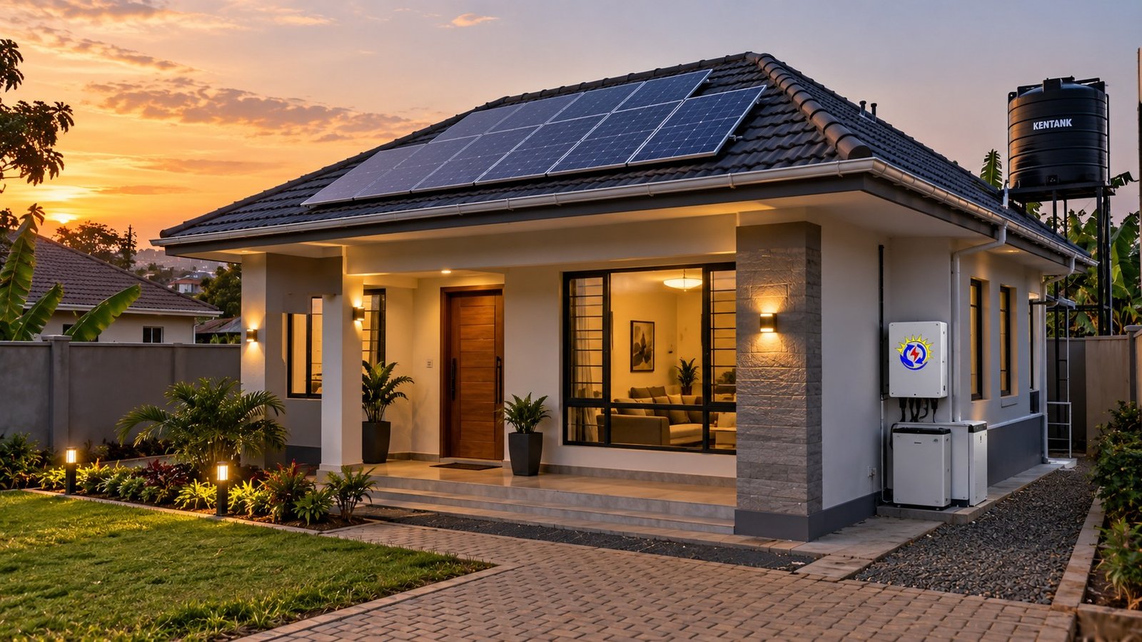 Residential solar installation